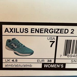 Brand New - Fila Women Size 7 Axilus Energized 2 Tennis Shoes